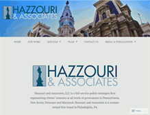 Tablet Screenshot of hazzouri.com